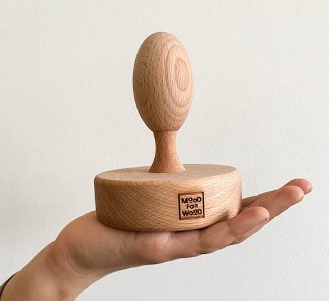 Drewniany stempel do ciastek