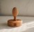 Duzy drewniany stempel do ciastek