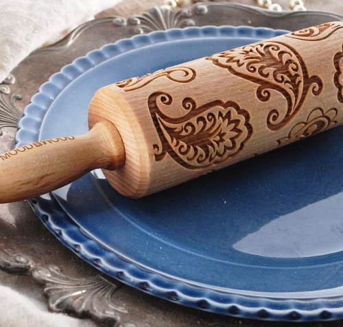 Mini rolling pin for cookies