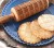 Mini rolling pin with chocolate bar