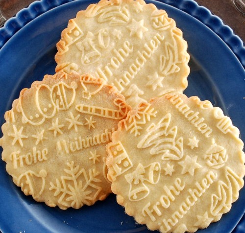 Frohe Weihnachten cookies