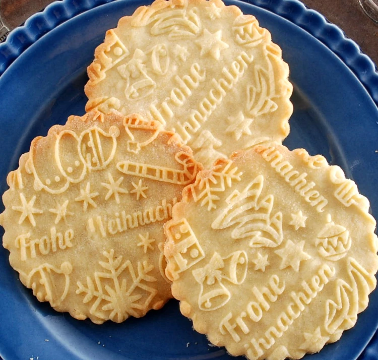 Frohe Weihnachten cookies