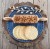 Mini rolling pin with snowflakes design