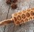 Mini rolling pin with Easter pattern