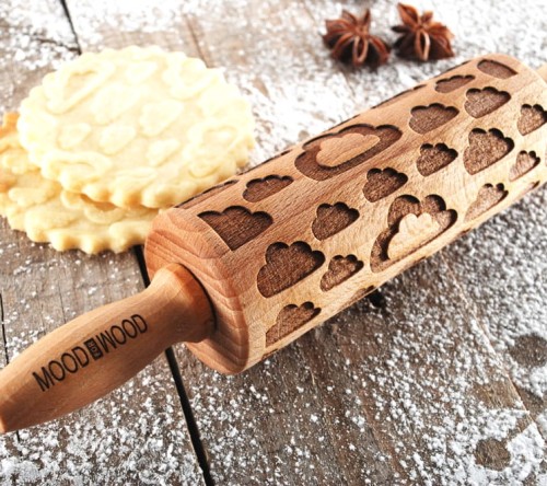 Mini engraved rolling pin
