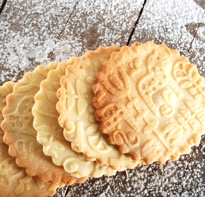 Swedish style butter cookies