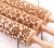 Set of 3 wooden rolling pins in floral design