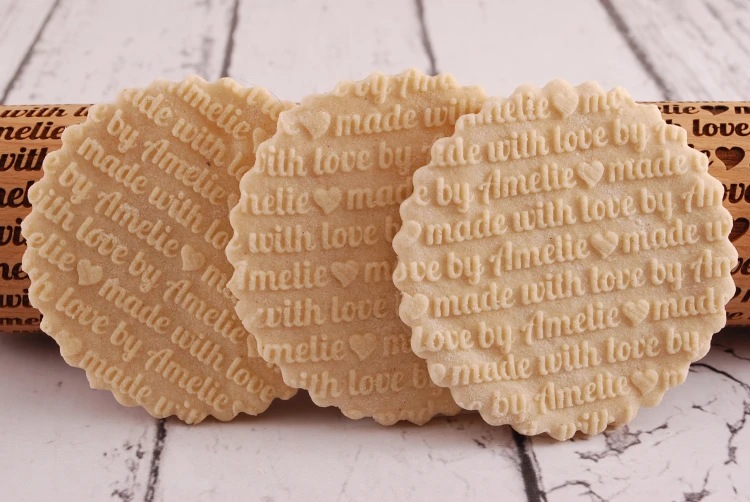 Shortbread cookies with YOUR name - personalized