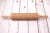 Wooden embossed rolling pin for diet cookies